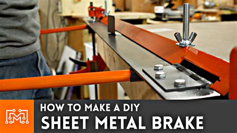 diy bend sheet metal|homemade sheet metal brake.